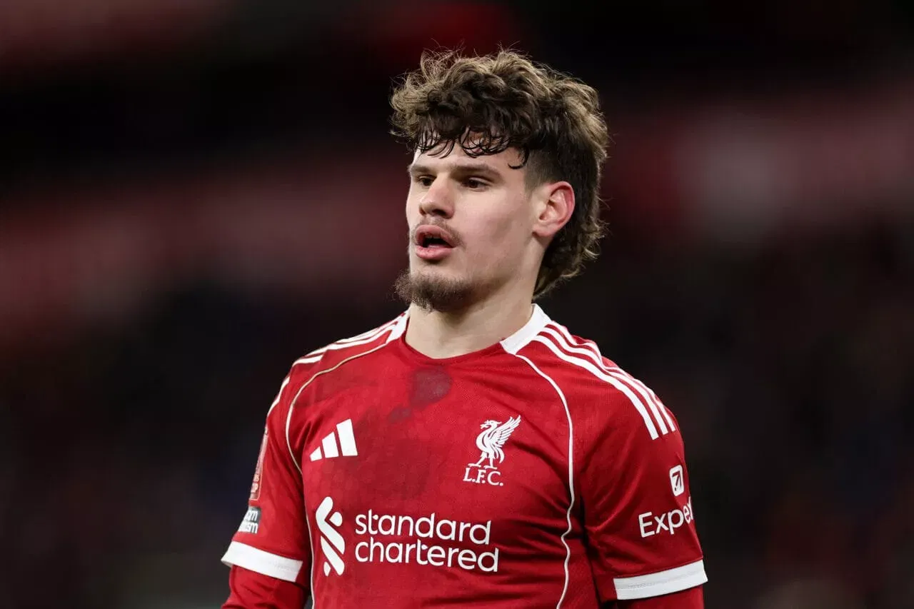 Milos Kerkez of Liverpool