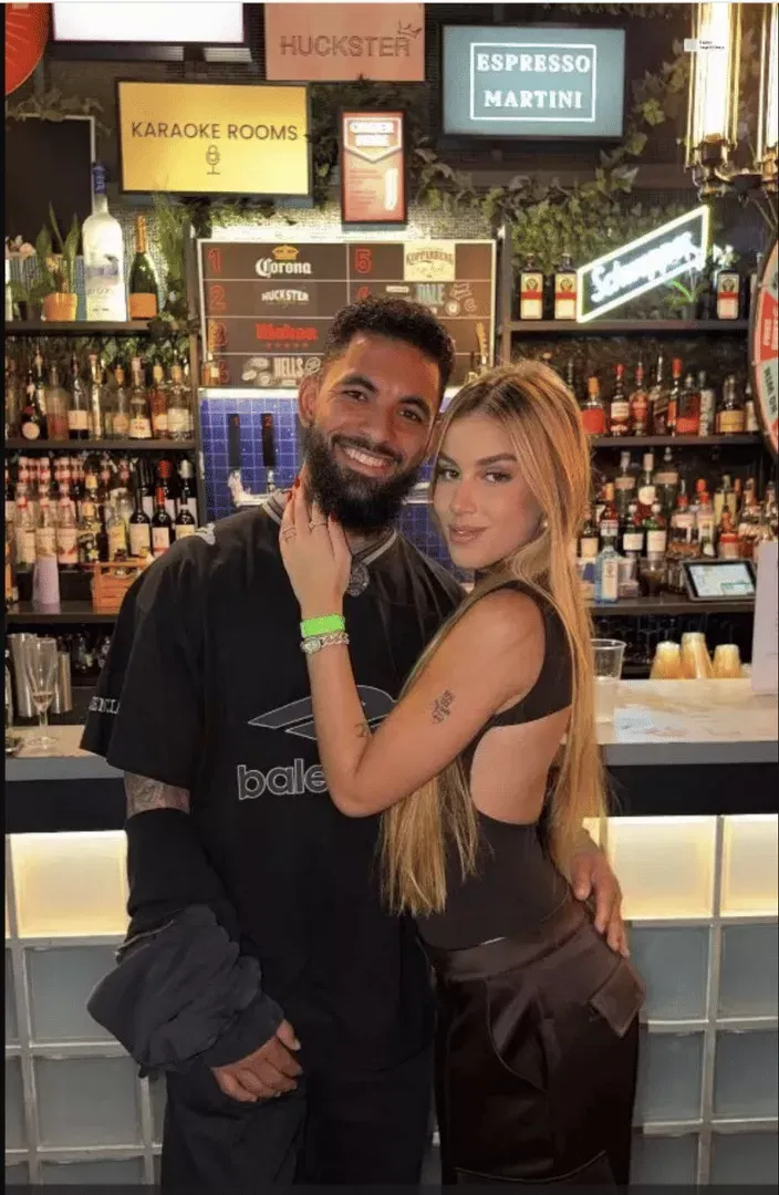 Douglas Luiz has gone public with Duda GasparCredit: instagram @dudagaspaar