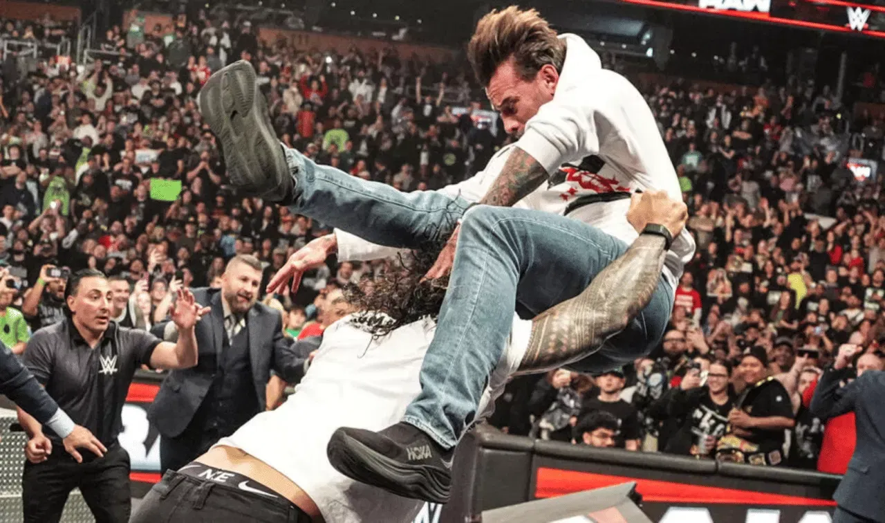 WWE RAW March 23, 2026 Roman Reigns spears CM Punk
