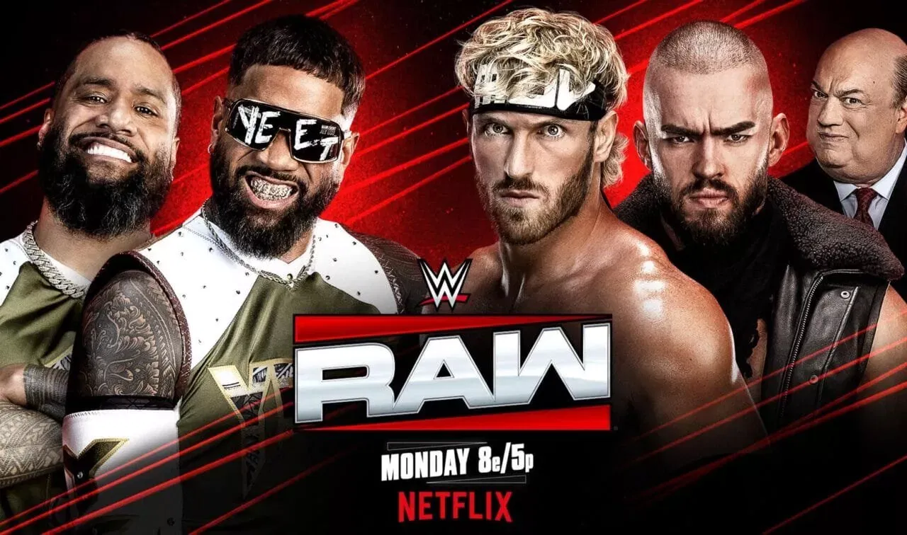 WWE RAW - The Usos (Jimmy & Jey Uso) (c) vs Austin Theory & Logan Paul – World Tag Team Title Match (March 30, 2025)