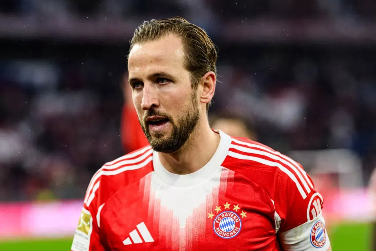 Harry Kane of FC Bayern Munich