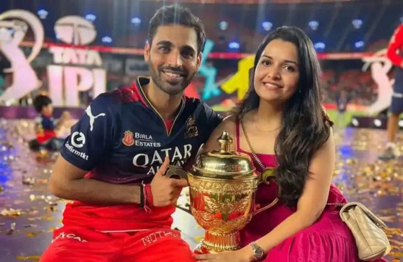 Bhuvneshwar Kumar and Nupur Nagar, IPL