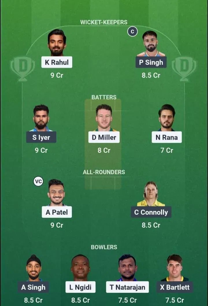 DC vs PBKS Dream11 Prediction, Dream11 Playing XI, Today Match 35, IPL 2026