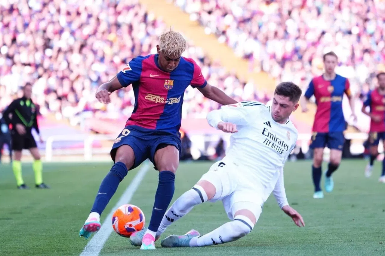 El Clásico between FC Barcelona and Real Madrid