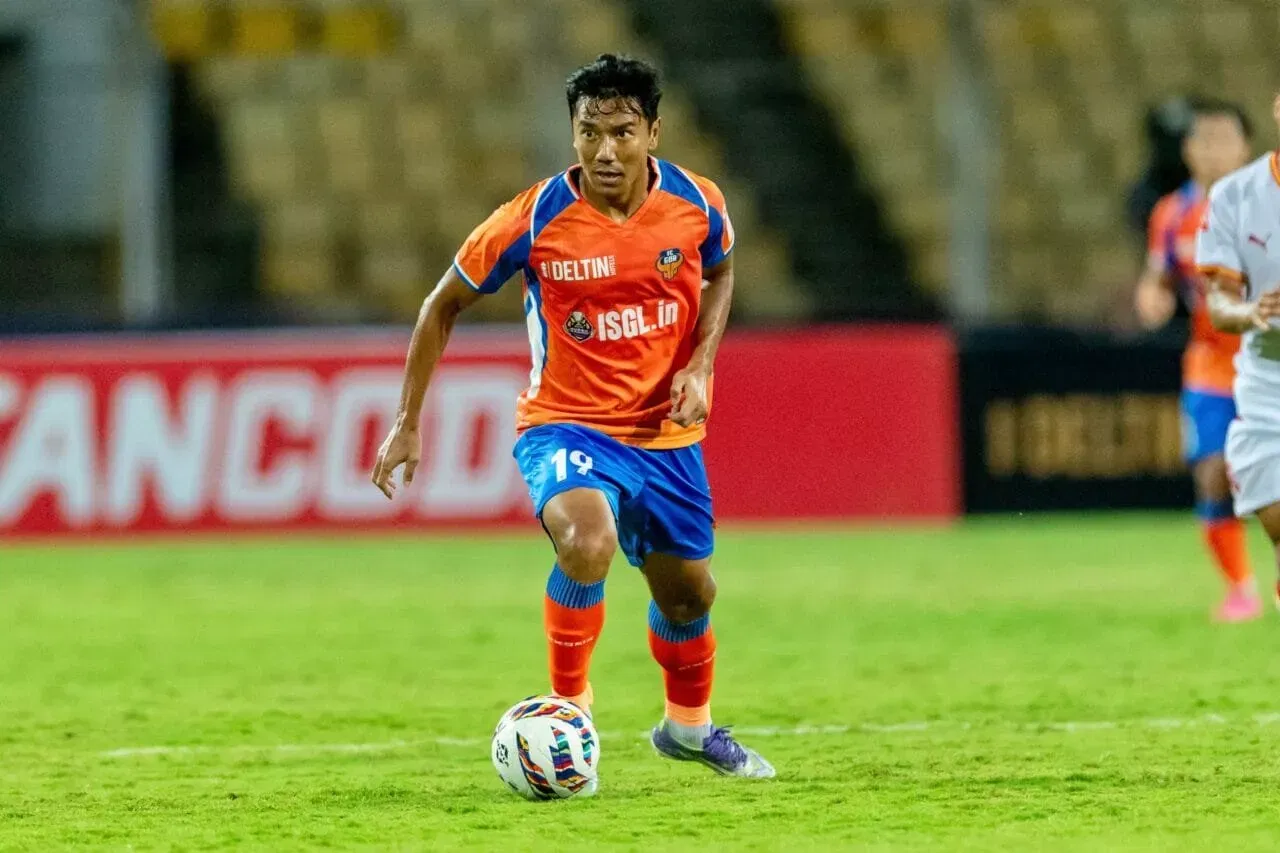 FC Goa striker Daniel in action against Bengaluru FC