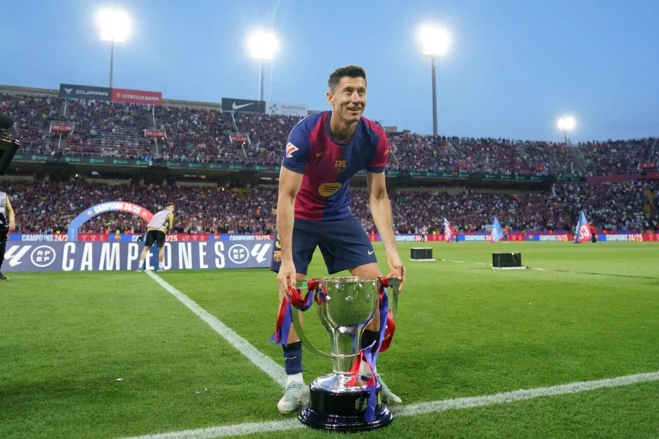 Robert Lewandowski FC Barcelona LaLiga (Courtesy: LaLiga)