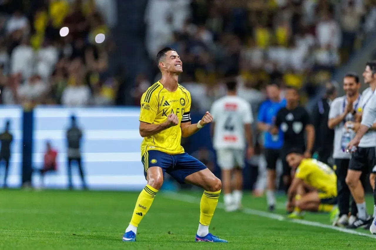 Cristiano Ronaldo of team Al Nassr