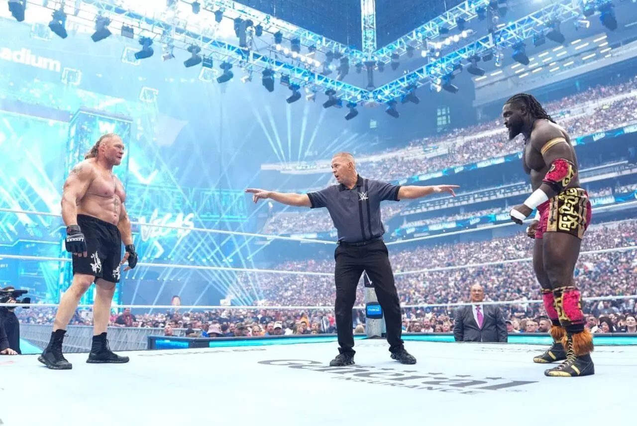 WWE WrestleMania 42 Results: Oba Femi pins Brock Lesnar