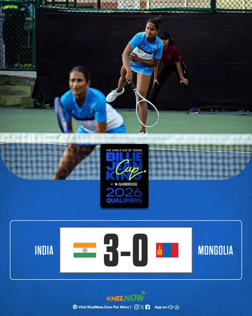 India vs Mongolia | Billie Jean King Cup 2026