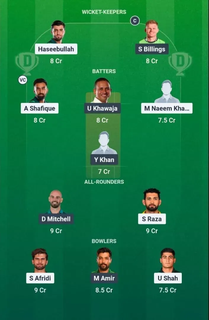 LAH vs RAP Dream11 Prediction, Dream11 Playing XI, Today Match 27, PSL 2026