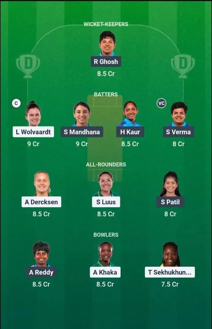 SA-W vs IND-W Dream11 Prediction, Dream11 Playing XI, Today 3rd T20I, India Women tour of South Africa 2026