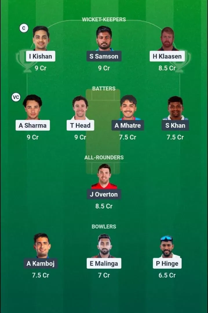 SRH vs CSK Dream11 Prediction, Dream11 Playing XI, Today Match 27, IPL 2026