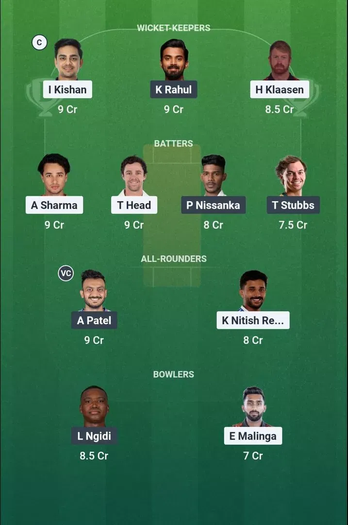 SRH vs DC Dream11 Prediction, Dream11 Playing XI, Today Match 31, IPL 2026