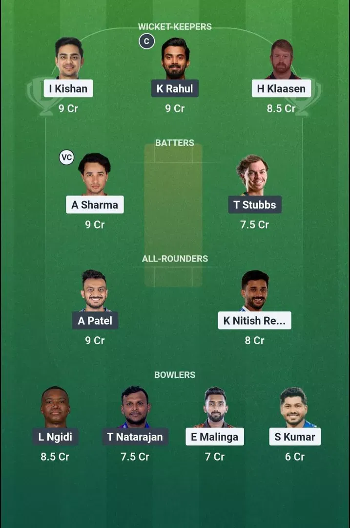 SRH vs DC Dream11 Prediction, Dream11 Playing XI, Today Match 31, IPL 2026