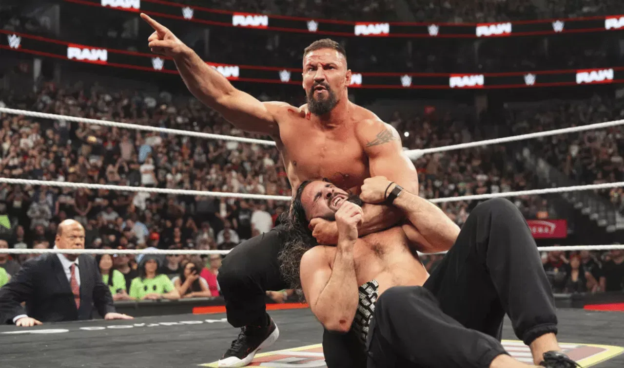 WWE Raw April 20, 26 Seth Rollins & Bron Breakker