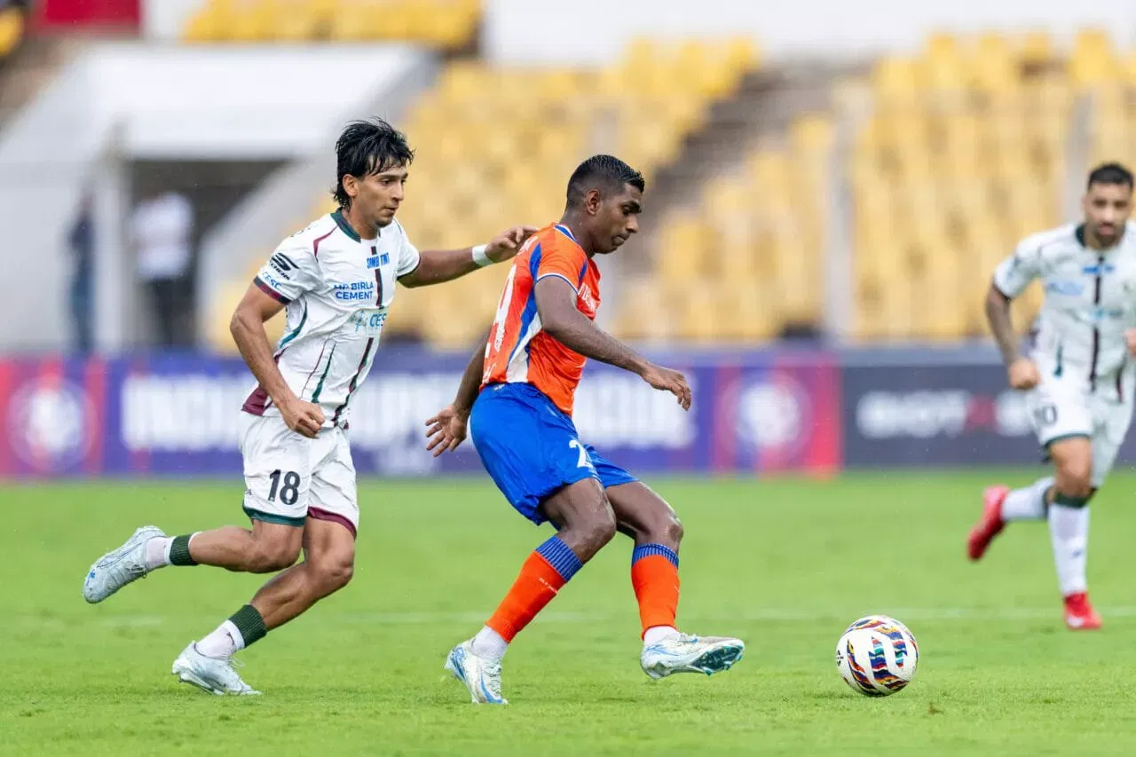 FC Goa hold Mohun Bagan to a thrilling 1-1 draw at home, Rooney Willson score late for the Gaurs