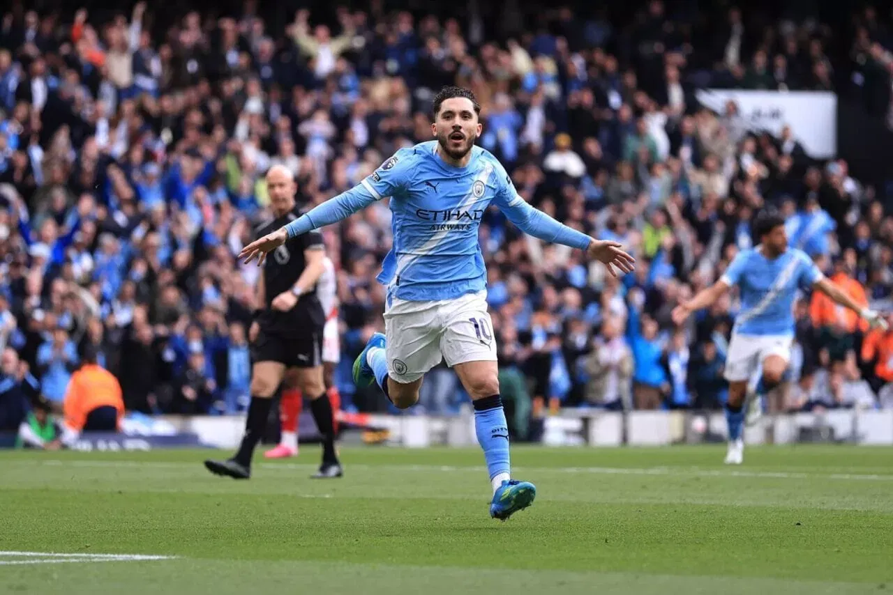 Rayan Cherki of Manchester City