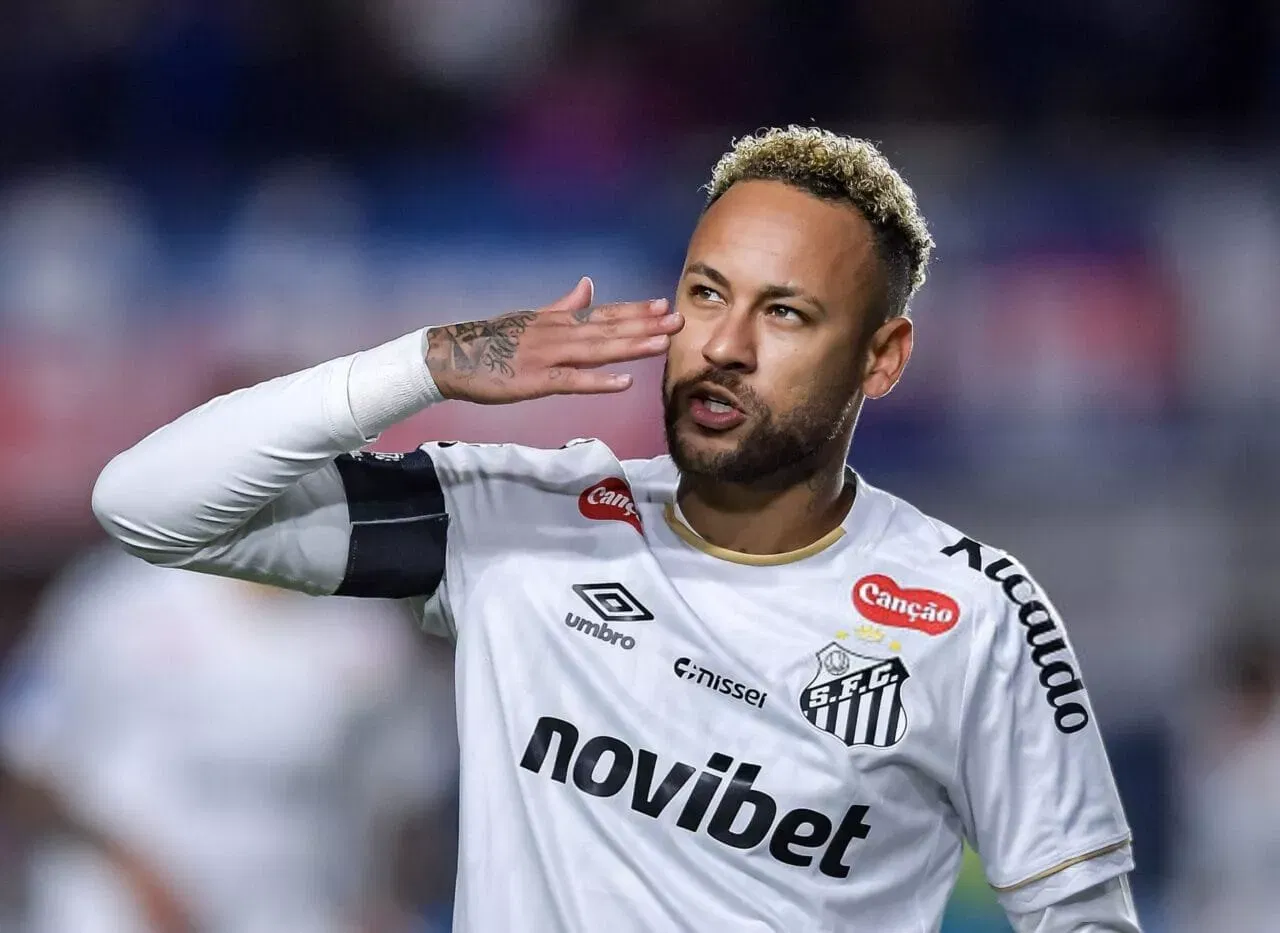 Neymar Jr Santos Brazil