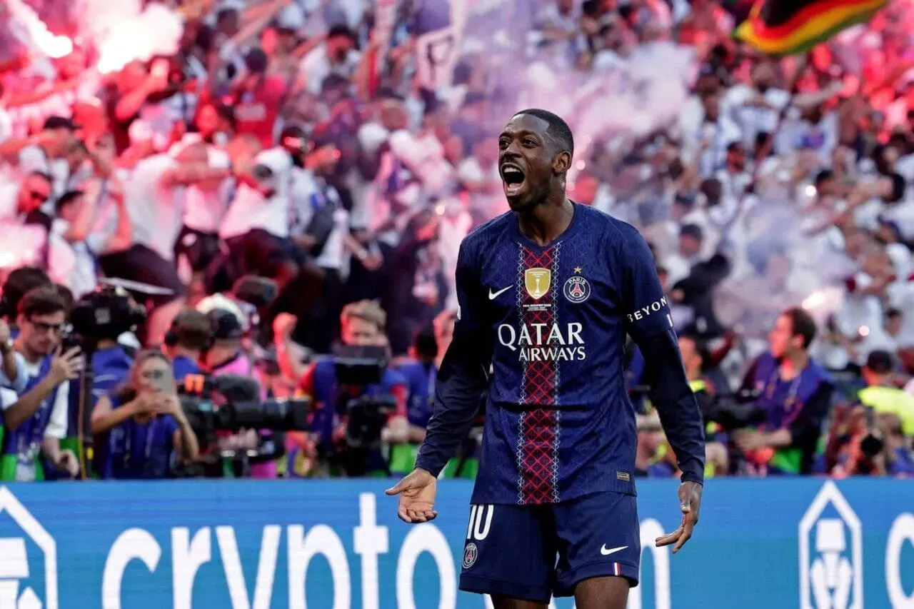 Ousmane Dembélé PSG Champions League Final