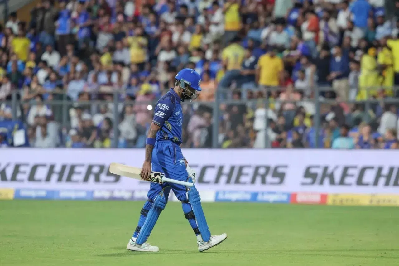 Why is Hardik Pandya not playing RCB vs MI clash of IPL 2026?