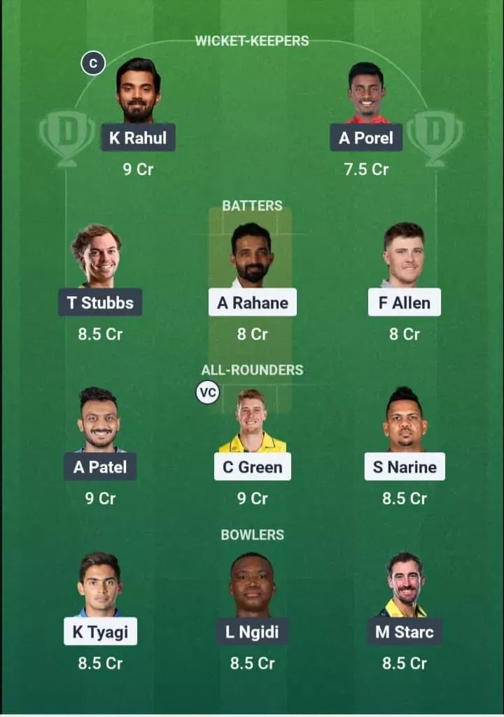 KKR vs DC Dream11 Prediction, Dream11 Playing XI, Today Match 70, IPL 2026