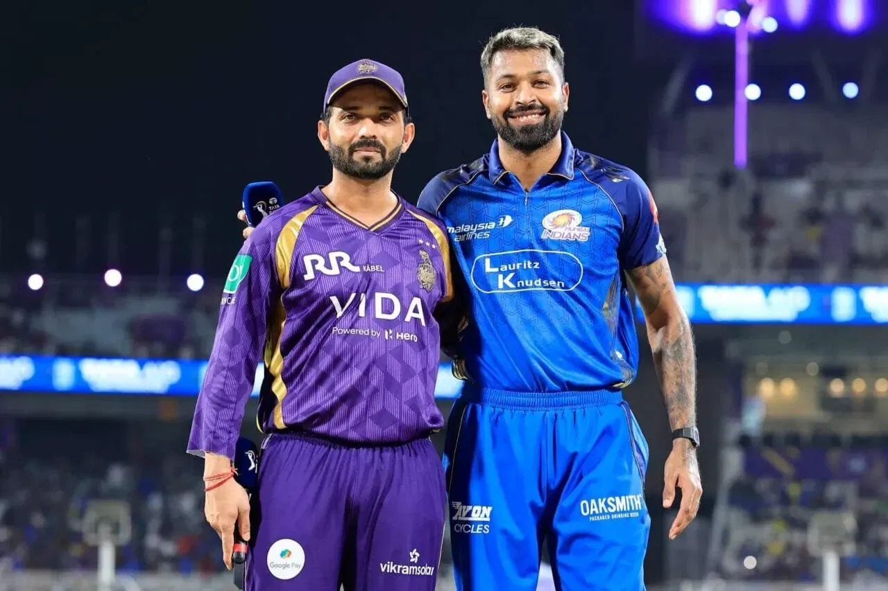 KKR vs MI, Ajinkya Rahane, Hardik Pandya, IPL 2026