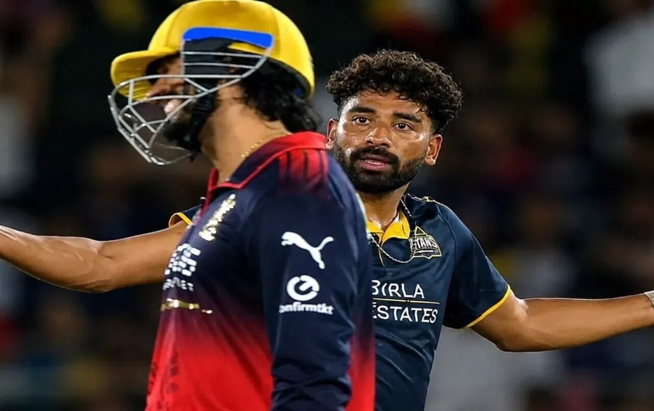 Mohammed Siraj and Venkatesh Iyer