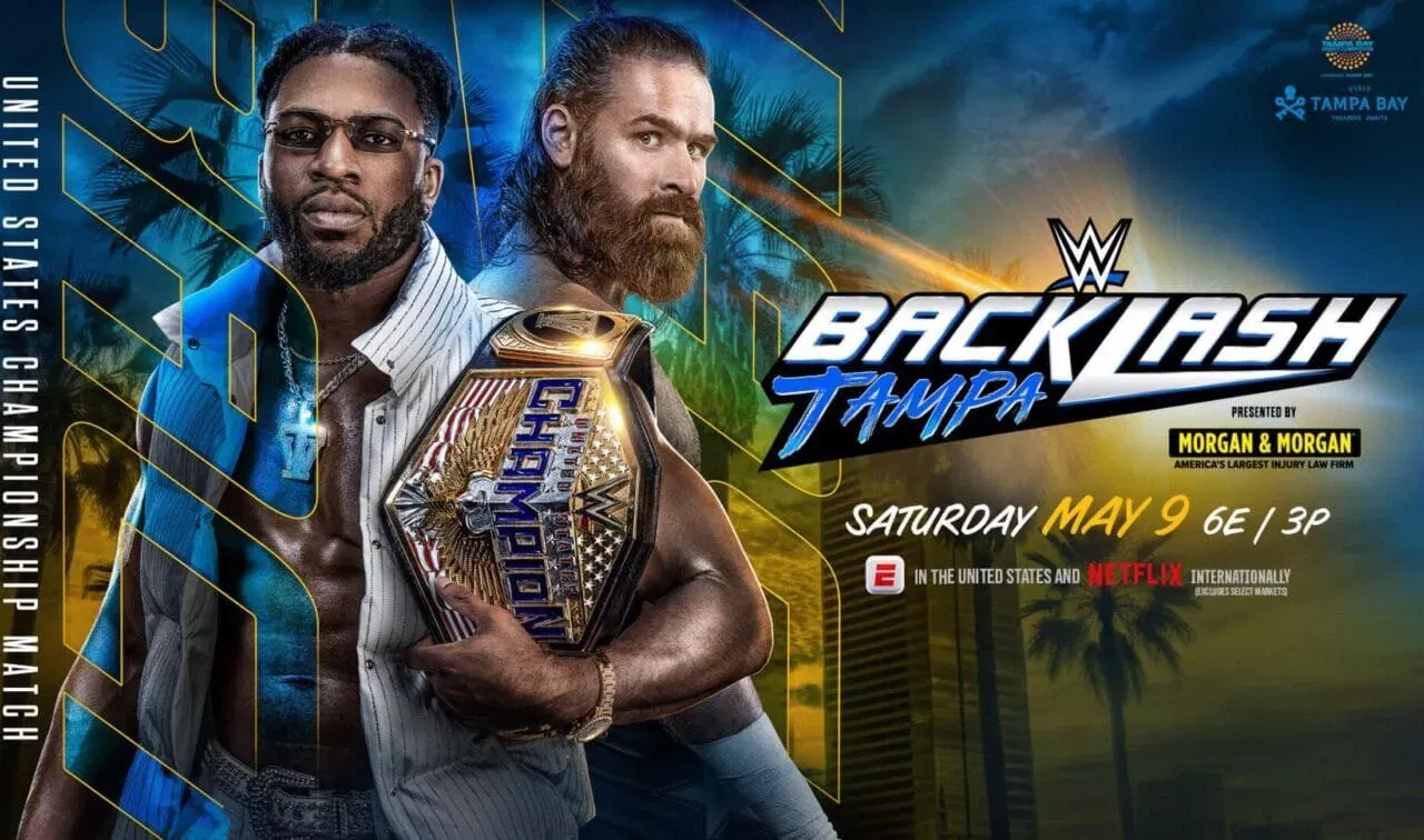 WWE Backlash 2026 Trick Williams vs Sami Zayn