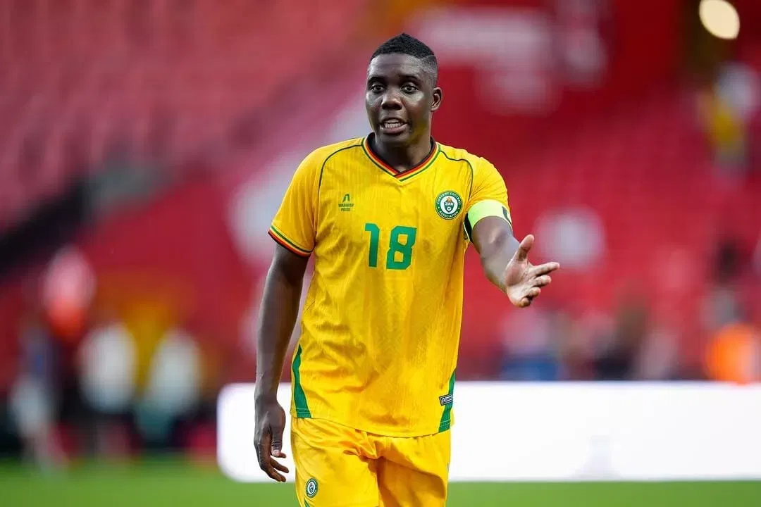 Zimbabwe Marvelous Nakamba in action in Unity Cup 2026