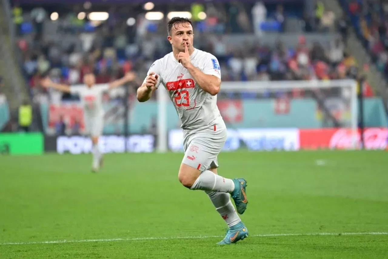 Xherdan Shaqiri of Switzerland
