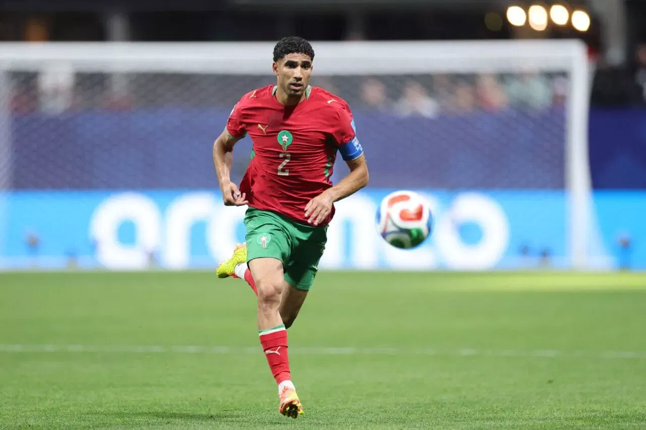 Achraf Hakimi #2 of Morocco