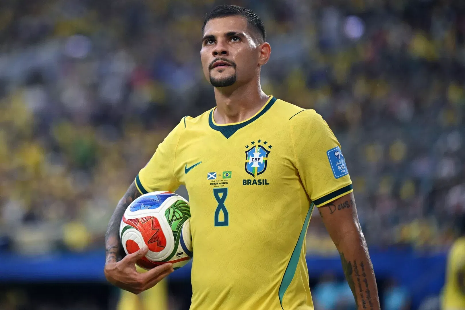 Which city will host India vs Brazil FIFA International Friendly?