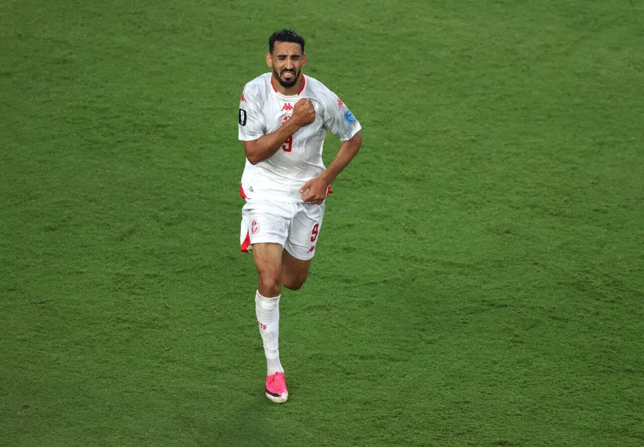 Hazem Mastouri Tunisia v Netherlands: Group F - FIFA World Cup 2026