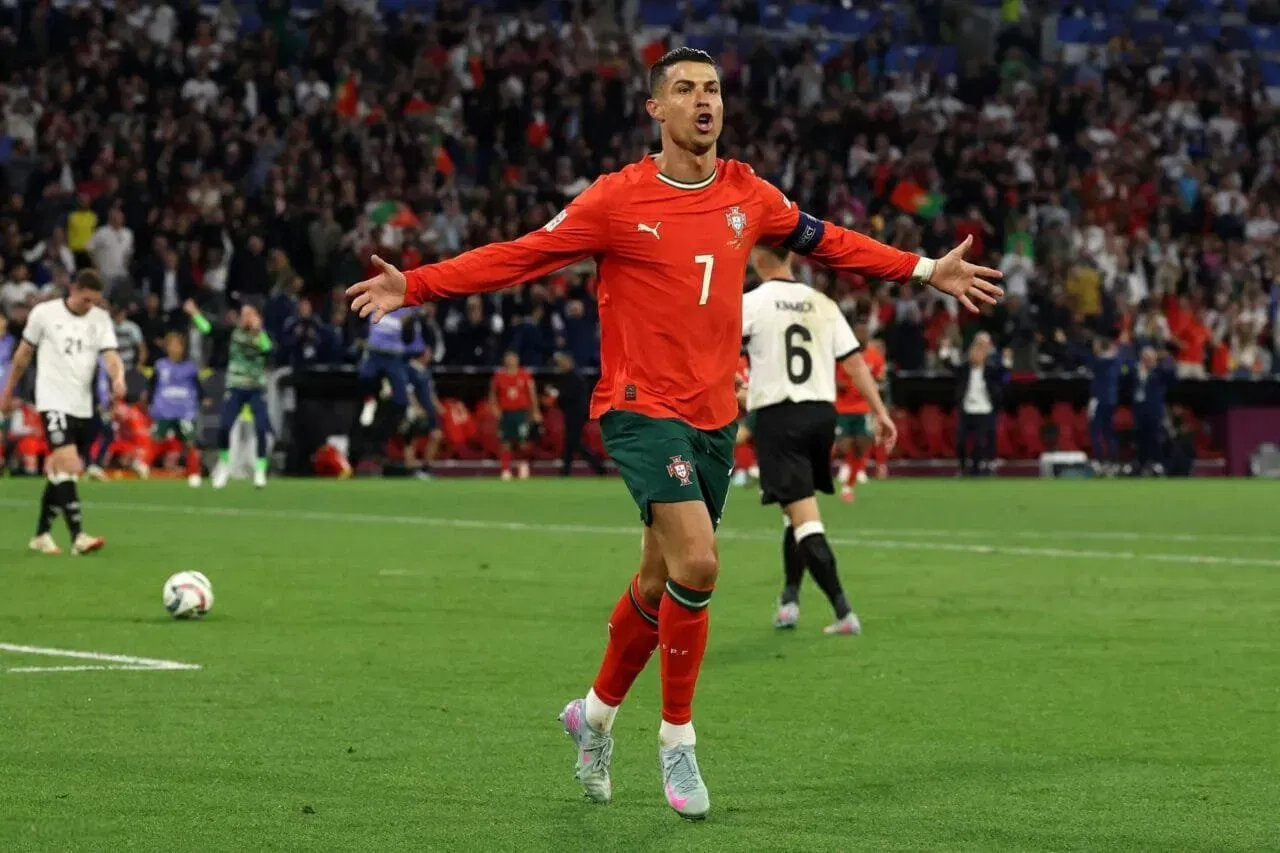 FIFA World Cup Cristiano Ronaldo of Portugal