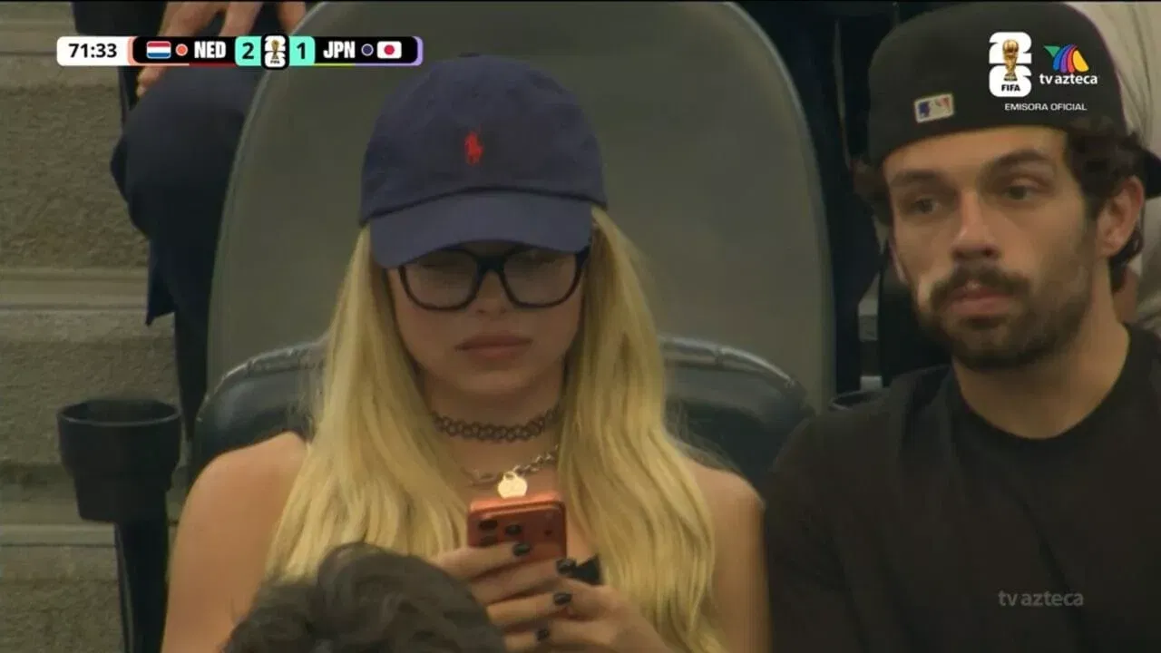 Liv Morgan in attendance for Netherlands vs Japan FIFA World Cup 2026 match