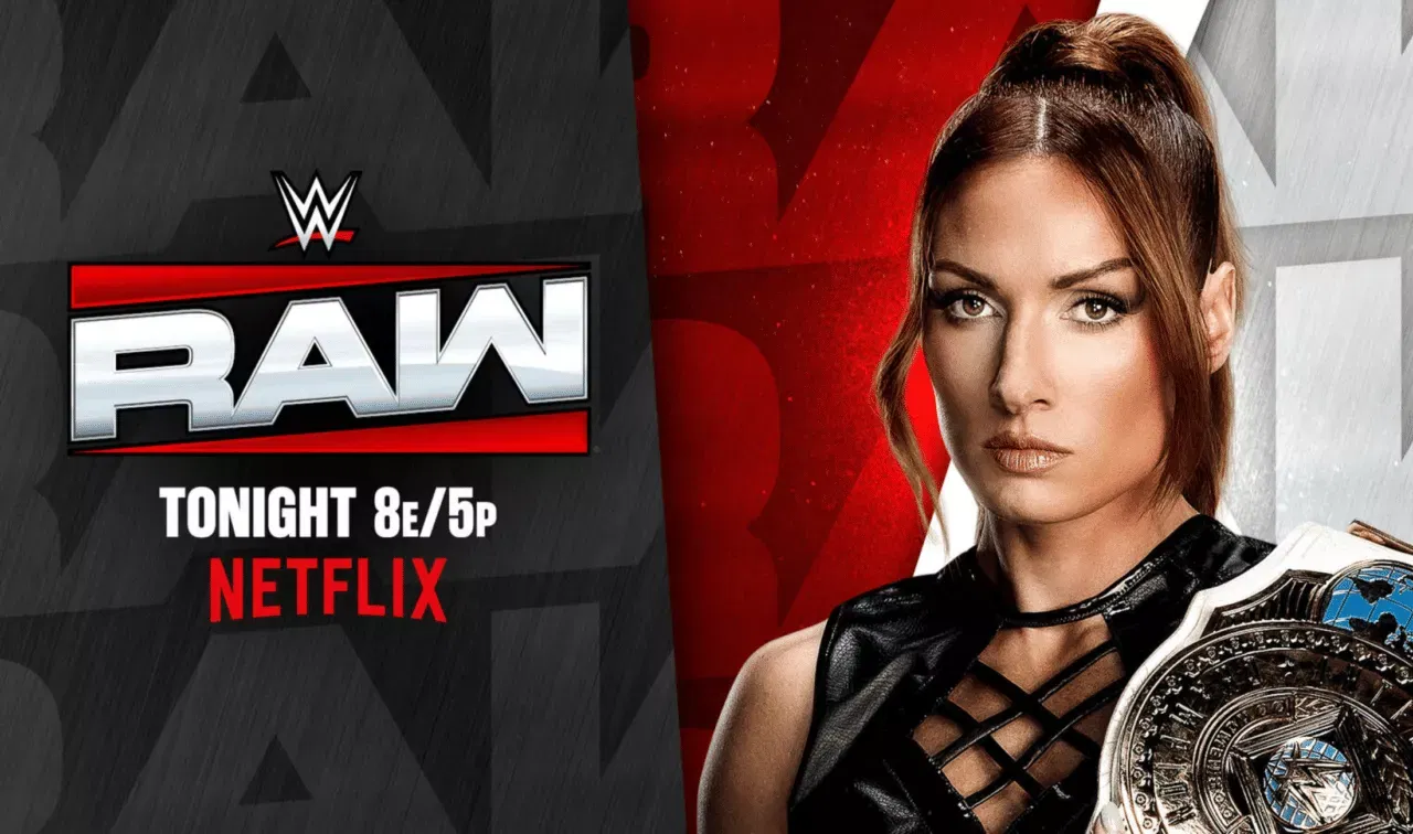 WWE Raw poster Becky Lynch