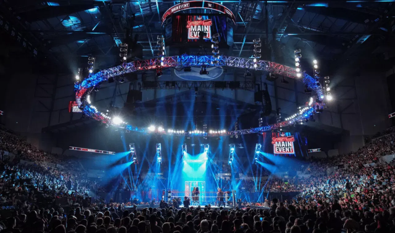 WWE Saturday Night's Main Event May 2026 stage WWE SNME crowd