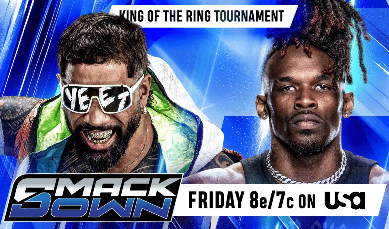 WWE SmackDown 19 ביוני, 26 Jey Uso נגד Je'Von Evans