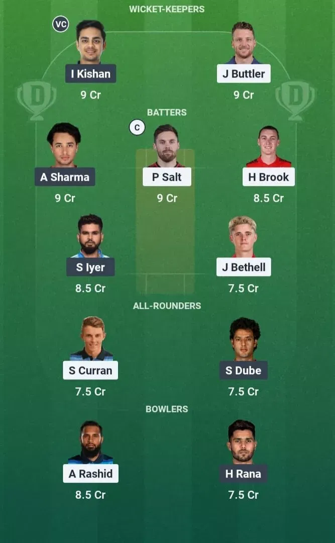 ENG vs IND Dream11 Prediction, Dream11 Playing XI, Today Match 2nd, England vs India T20I series 2026