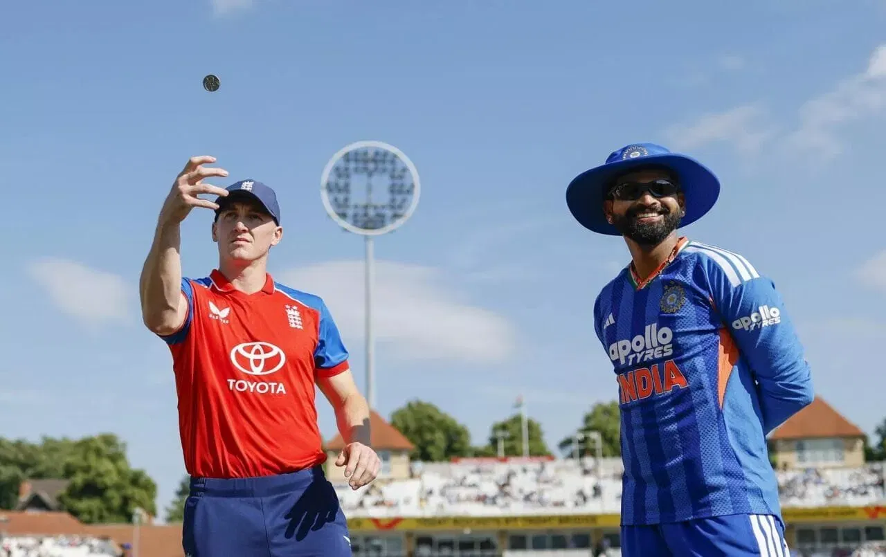 Why will the toss for ENG vs IND 5th T20I be delayed?