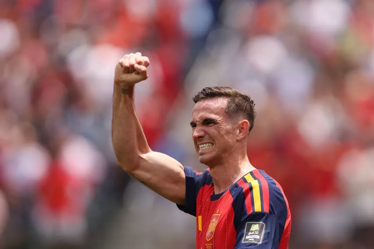 Fabian Ruiz Spain v Belgium: Quarter Final - FIFA World Cup 2026