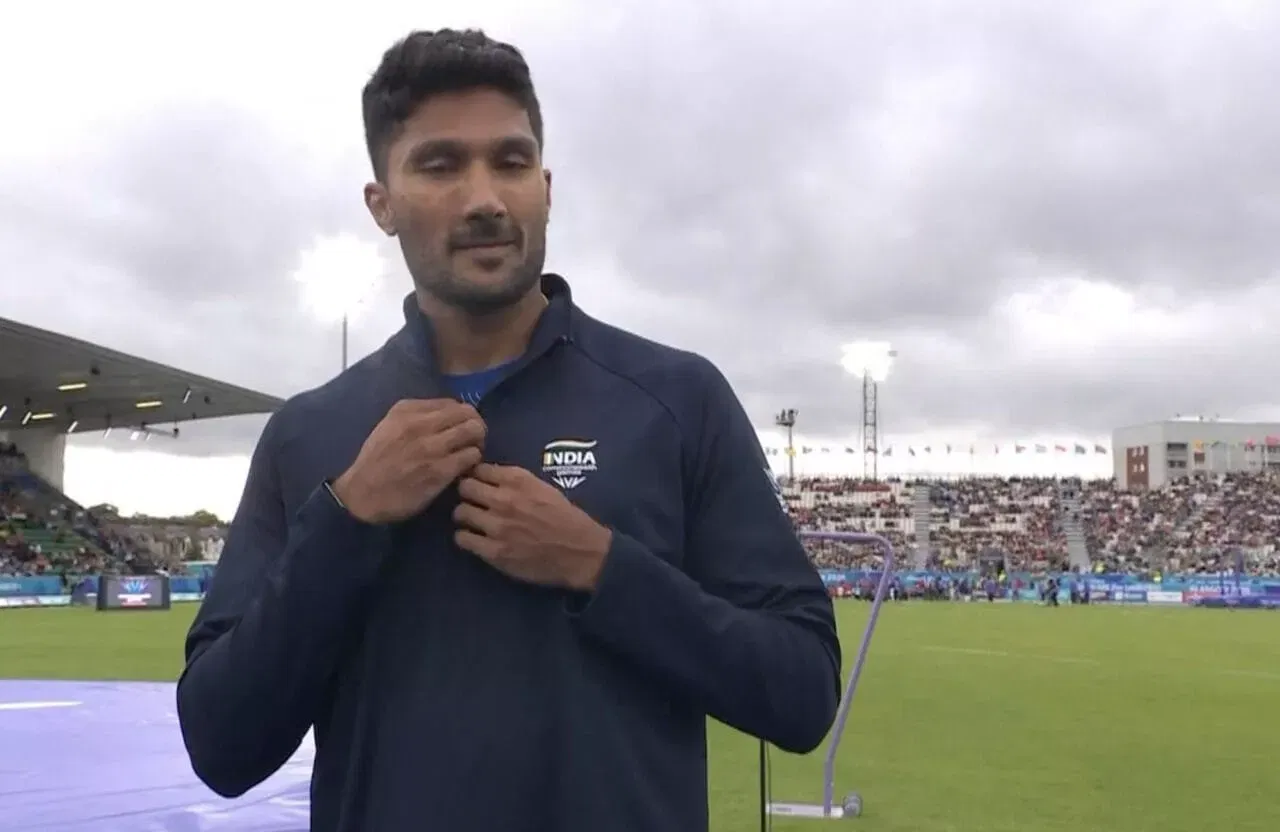 Why did Tejaswin Shankar withdraw from men's high jump final at Commonwealth Games 2026?