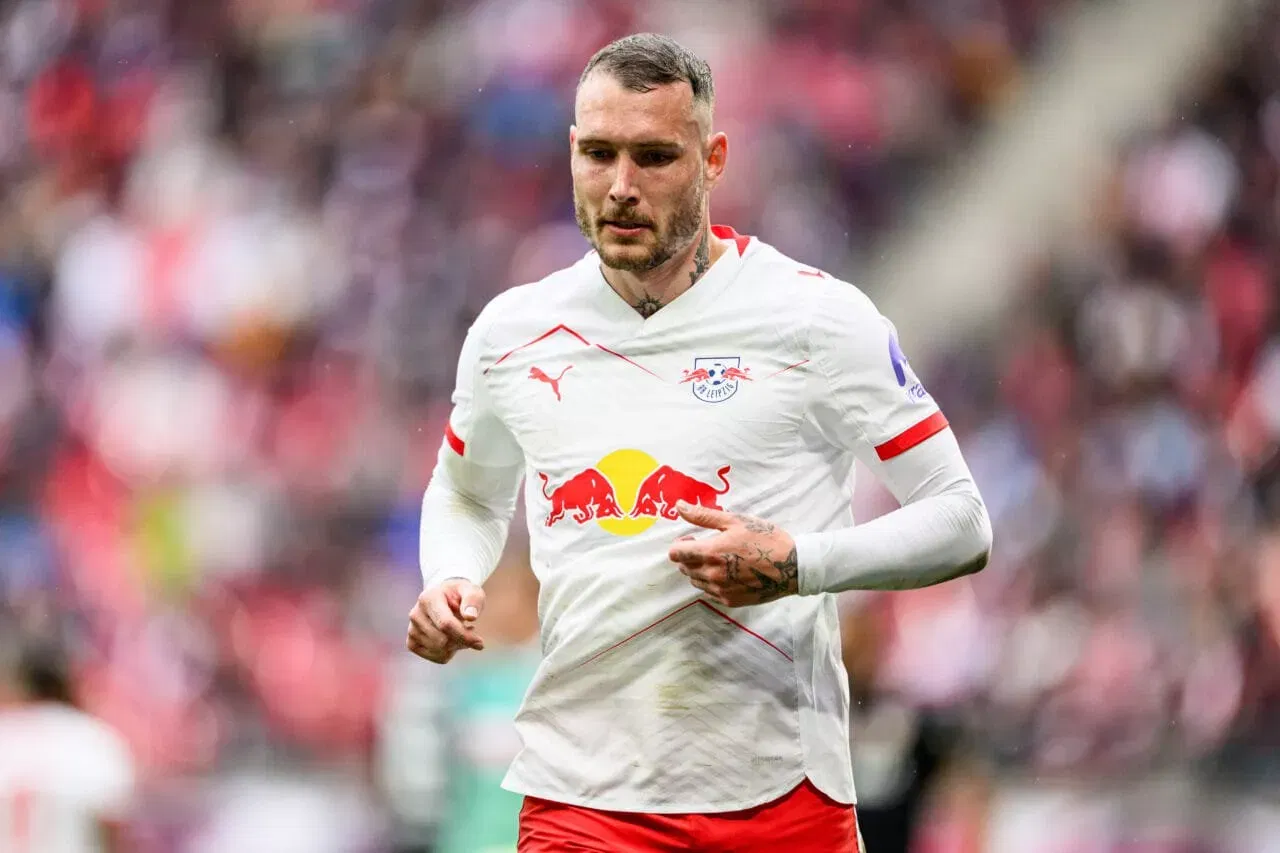 David Raum RB Leipzig v 1. FC Heidenheim 1846 - Bundesliga