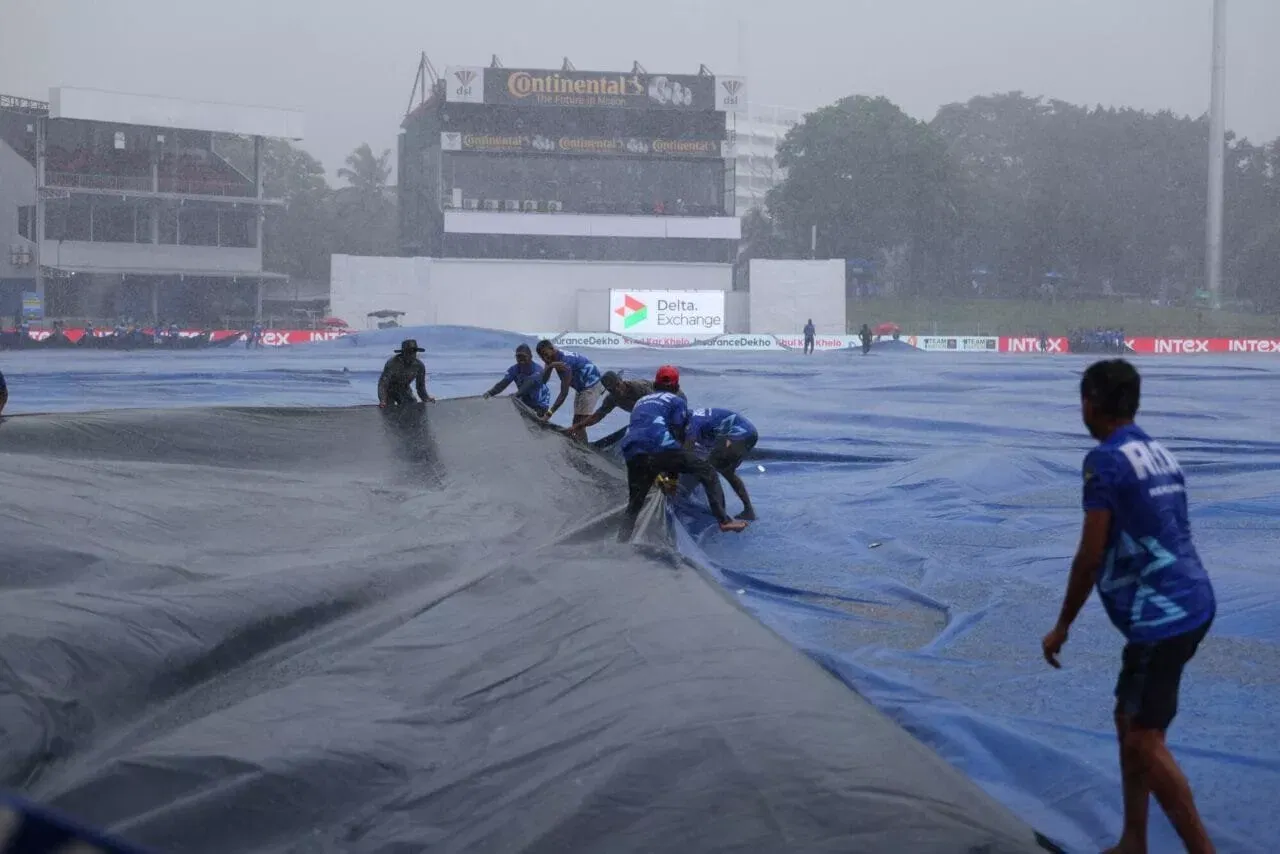 SL vs IND 2nd Test Day 2 interrupted by rain