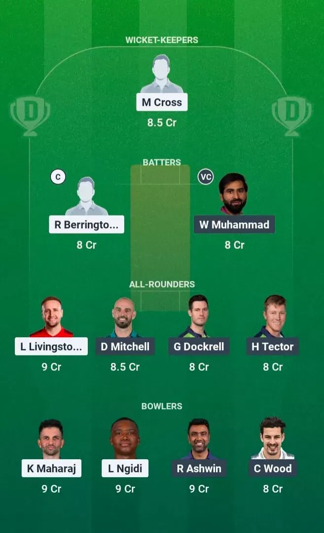GlG Vs DNG Dream11 Prediction, Dream11 Playing XI, Today Match 5, ETPL 2026