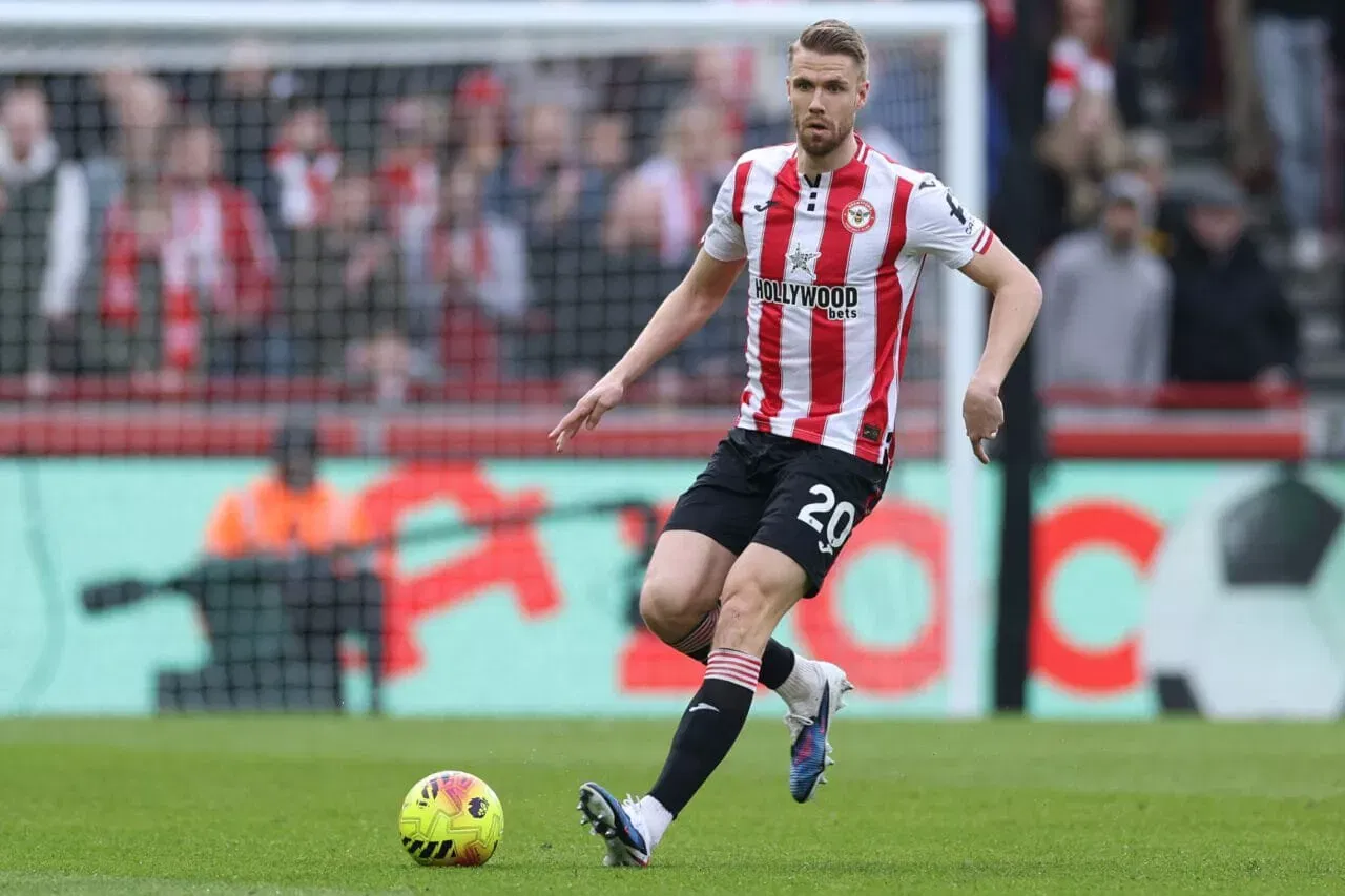 Kristoffer Ajer Brentford v Brighton & Hove Albion - Premier League