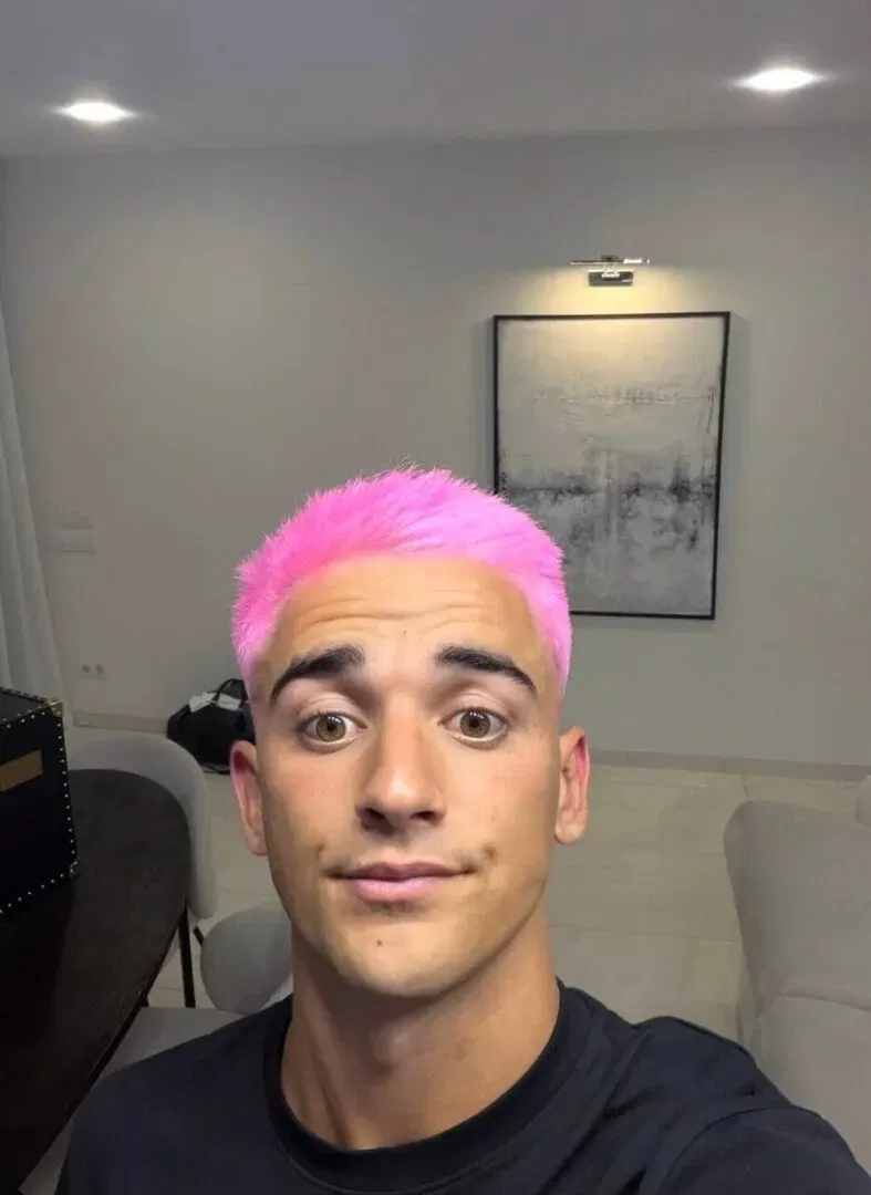Why is Gavi's hair pink? Barcelona star's new look explained