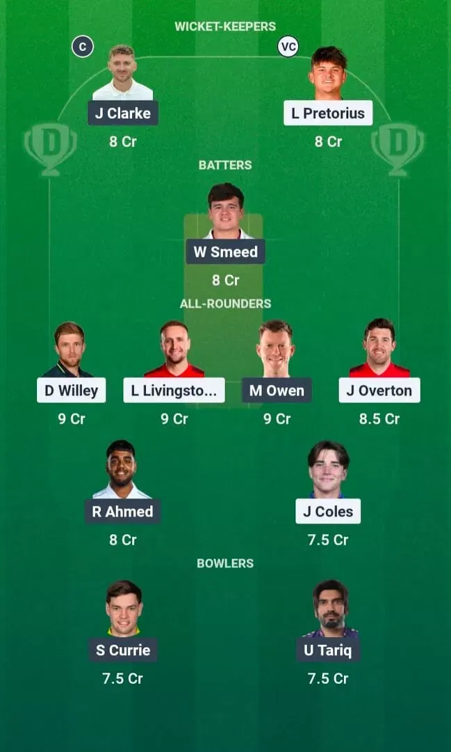 LNS vs BPH Dream11 Prediction, Dream11 Playing XI, Today Match 28, The Hundred Men’s 2026