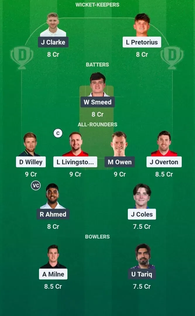 LNS vs BPH Dream11 Prediction, Dream11 Playing XI, Today Match 28, The Hundred Men’s 2026