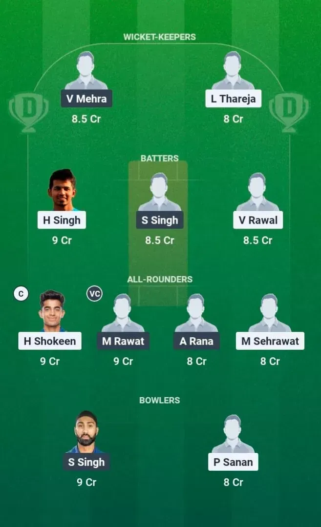 NDT vs EDR Dream11 Prediction, Dream11 Playing XI, Today Match 30, Delhi Premier League 2026